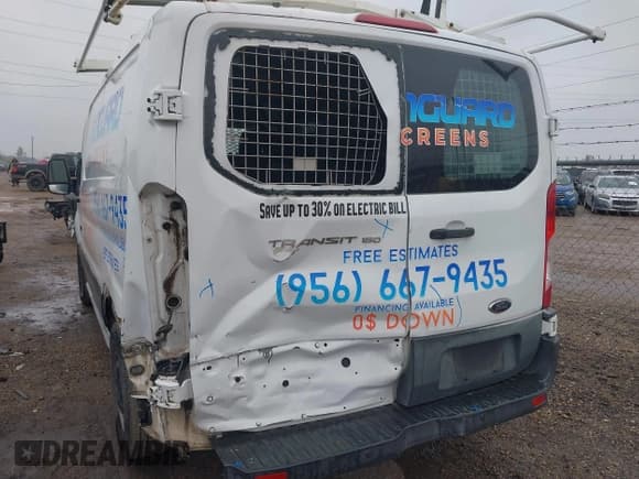 ✅ 2015 Ford Transit Cargo • VIN: 1FTNE1YM6FKA84830 • Лот: 41635007. Опубликован ранее на IAAI с пробегом 192 886 миль. Бесплатный доступ к архиву аукционных продаж из США и подробный отчёт об истории автомобиля на DreamBid. Изображение 6.