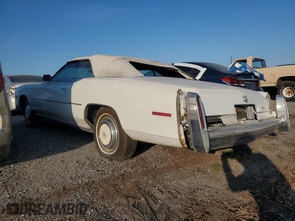 ✅ 1978 Cadillac Eldorado • VIN: 6L47S8Q100688 • Lot: 75605314. Listed on Copart with 58,821 mi. Free auction sales archive from the USA and detailed vehicle history report at DreamBid. Image 2.