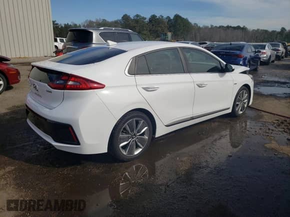 2019 Hyundai Ioniq Limited z VIN KMHC85LC1KU125539, wystawiony jako Copart lot #78616693 z przebiegiem 127 507 mil mil oraz . Historia ofert i sprzedaży dostępna na DreamBid. Obrazek 3.