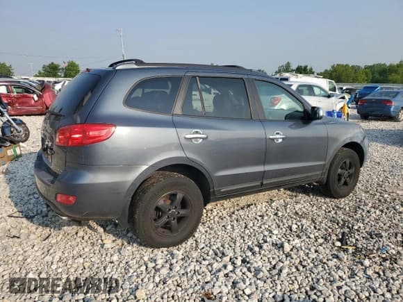 ✅ 2007 Hyundai Santa Fe GL 5Pass • VIN: 5NMSG13E27H032976 • Lot: 60445465. Listed on Copart with 176,284 mi. Free auction sales archive from the USA and detailed vehicle history report at DreamBid. Image 3.