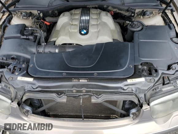 ✅ 2005 BMW 7 Series 745Li • VIN: WBAGN63555DS58036 • Lot: 55787485. Listed on Copart with 111,395 mi. Free auction sales archive from the USA and detailed vehicle history report at DreamBid. Image 11.