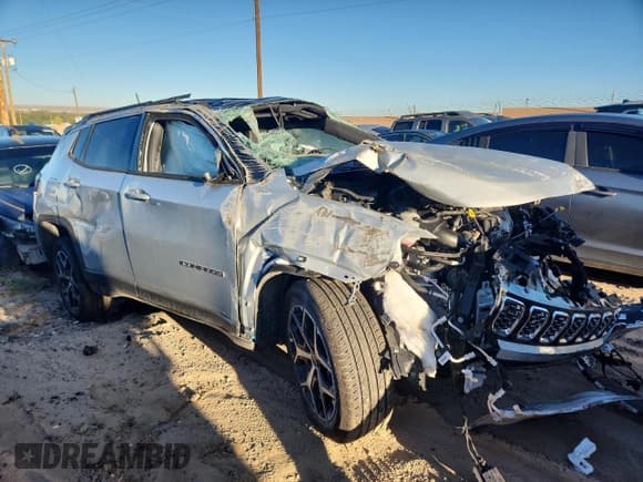 ✅ 2025 Jeep Compass Limited • VIN: 3C4NJDCN0ST614859 • Lot: 90885905. Wystawiony na Copart z przebiegiem Nie podano. Bezpłatny archiwum sprzedaży aukcyjnych z USA i szczegółowy raport historii pojazdu na DreamBid. Zdjęcie 4.