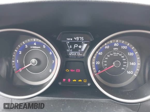 ✅ 2014 Hyundai Elantra SE • VIN: KMHDH4AEXEU105152 • Lot: 42531198. Listed on IAAI with 120,373 mi. Free auction sales archive from the USA and detailed vehicle history report at DreamBid. Image 7.