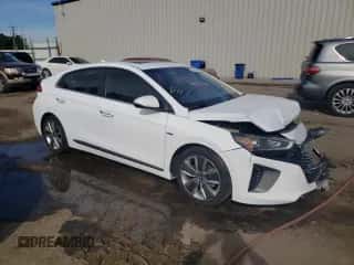 2019 Hyundai Ioniq Limited with VIN KMHC85LC1KU125539, listed as a Copart auction lot 78616693 with 127,507 mi miles and . Bid and sale history available at DreamBid. Image 4.