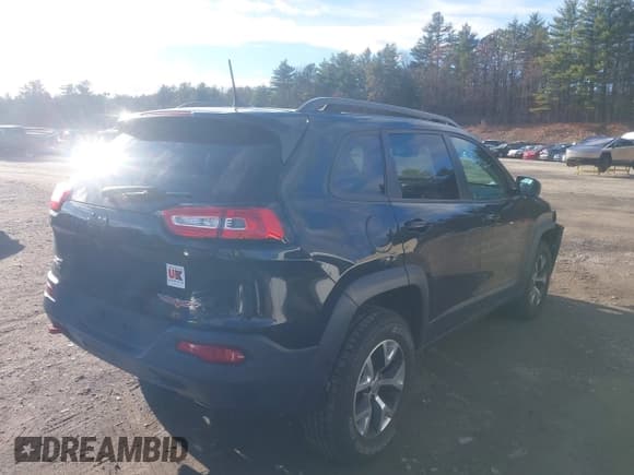 ✅ 2016 Jeep Cherokee Trailhawk • VIN: 1C4PJMBS4GW331544 • Lot: 43701389. Listed on IAAI with 96,030 mi. Free auction sales archive from the USA and detailed vehicle history report at DreamBid. Image 4.