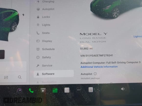 ✅ 2021 Tesla Model Y Long Range • VIN: 5YJYGAEE7MF276241 • Лот: 43605797. Опубликован ранее на IAAI с пробегом 51 982 миль. Бесплатный доступ к архиву аукционных продаж из США и подробный отчёт об истории автомобиля на DreamBid. Изображение 15.