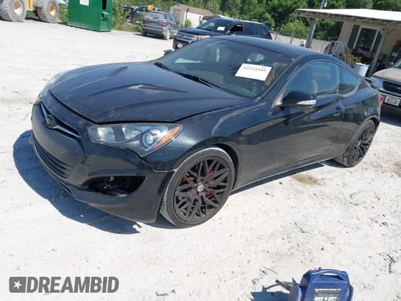✅ 2015 Hyundai Genesis Coupe 3.8L Base • VIN: KMHHU6KJ6FU124349 • Lot: 42324449. Listed on IAAI with 119,585 mi. Free auction sales archive from the USA and detailed vehicle history report at DreamBid. Image 2.
