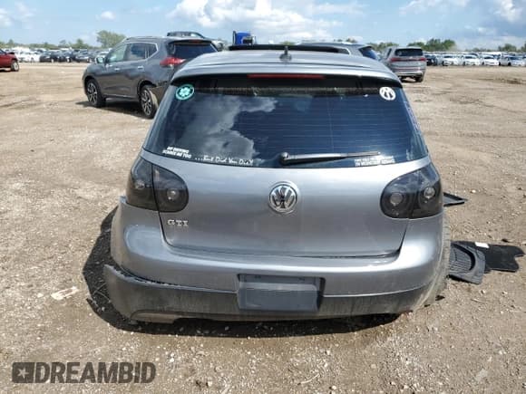 ✅ 2008 Volkswagen Golf GTI • VIN: WVWGV71K78W203100 • Lot: 70488335. Listed on Copart with Not provided. Free auction sales archive from the USA and detailed vehicle history report at DreamBid. Image 6.