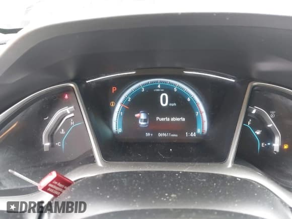 ✅ 2017 Honda Civic EX-T • VIN: 2HGFC1F31HH639991 • Lot: 43724277. Listed on IAAI with 69,611 mi. Free auction sales archive from the USA and detailed vehicle history report at DreamBid. Image 7.