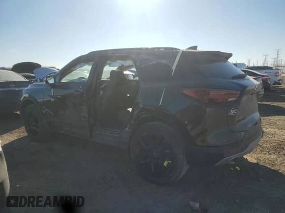 2024 Chevrolet Blazer LT z VIN 3GNKBJR44RS195421, wystawiony jako Copart lot #88692715 z przebiegiem 12 113 mil mil oraz Szkoda całkowita • Salvage title. Historia ofert i sprzedaży dostępna na DreamBid. Obrazek 2.