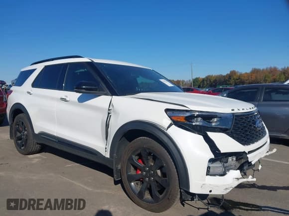 ✅ 2023 Ford Explorer ST • VIN: 1FM5K8GC8PGA61642 • Lot: 43557345. Wystawiony na IAAI z przebiegiem 11 689 mil. Bezpłatny archiwum sprzedaży aukcyjnych z USA i szczegółowy raport historii pojazdu na DreamBid. Zdjęcie 1.
