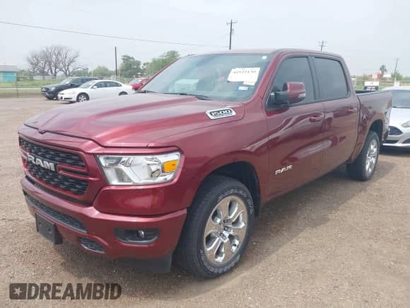 2024 Ram 1500 Big Horn с VIN 1C6SRFFT9RN104495, выставлен на аукционе IAAI как лот 41922130 с пробегом 20 525 миль миль и . История ставок и продаж доступна на DreamBid. Изображение 2.