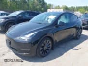 ✅ 2025 Tesla Model Y Performance • VIN: 7SAYGDEFXSF309548 • Lot: 42257262. Listed on IAAI with 5,829 mi. Free auction sales archive from the USA and detailed vehicle history report at DreamBid. Image 2.