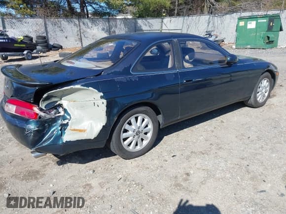 ✅ 1995 Lexus SC • VIN: JT8JZ31C9S0028188 • Lot: 41731662. Listed on IAAI with 191,177 mi. Free auction sales archive from the USA and detailed vehicle history report at DreamBid. Image 4.