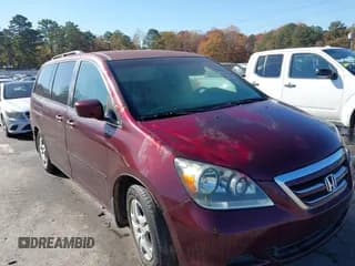 ✅ 2007 Honda Odyssey EX • VIN: 5FNRL38417B116617 • Лот: 43726154. Опубликован ранее на IAAI с пробегом 153 626 миль. Бесплатный доступ к архиву аукционных продаж из США и подробный отчёт об истории автомобиля на DreamBid. Изображение 1.