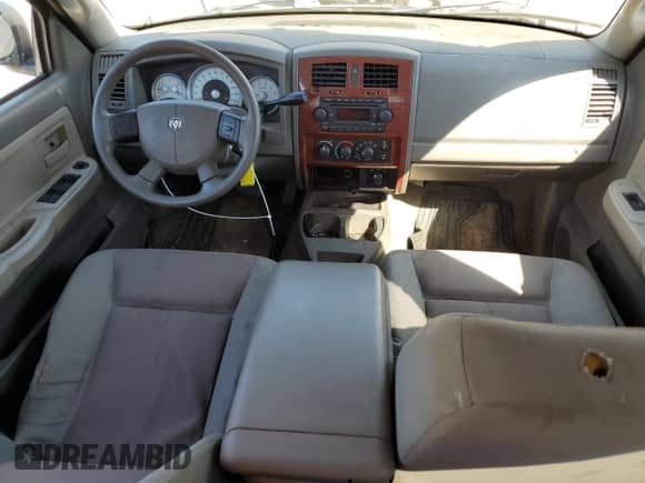 2005 Dodge Dakota SLT with VIN 1D7HW48N15S260885, listed as a Copart auction lot 71652084 with 189,214 mi miles and Salvage title. Bid and sale history available at DreamBid. Image 8.