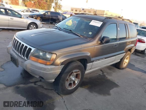 ✅ 1999 Jeep Grand Cherokee Laredo • VIN: 1J4G258S3XC560920 • Lot: 43885427. Listed on IAAI with 176,308 mi. Free auction sales archive from the USA and detailed vehicle history report at DreamBid. Image 2.