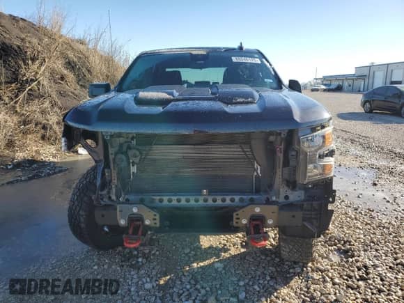 2022 Chevrolet Silverado 1500 Custom Trail Boss with VIN 3GCPDCEDXNG674837, listed as a Copart auction lot 88046125 with 28,973 mi miles and Clean title. Bid and sale history available at DreamBid. Image 5.