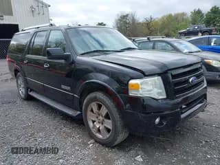 ✅ 2007 Ford Expedition Max Limited • VIN: 1FMFK205X7LA38383 • Lot: 42205021. Listed on IAAI with 128,885 mi. Free auction sales archive from the USA and detailed vehicle history report at DreamBid. Image 1.