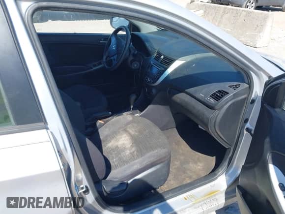 2015 Hyundai Accent GS with VIN KMHCT5AE6FU213107, listed as a IAAI auction lot 43430089 with 131,496 mi miles and . Bid and sale history available at DreamBid. Image 5.