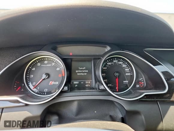 ✅ 2015 Audi RS 5 • VIN: WUAC6AFR6FA901662 • Lot: 67585365. Listed on Copart with 69,061 mi. Free auction sales archive from the USA and detailed vehicle history report at DreamBid. Image 9.