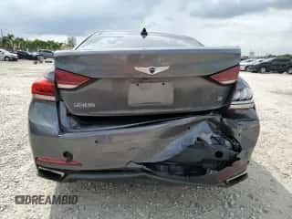 2016 Hyundai Genesis 3.8L z VIN KMHGN4JEXGU118069, wystawiony jako Copart lot #73530524 z przebiegiem 119 111 mil mil oraz Szkoda całkowita • Salvage title. Historia ofert i sprzedaży dostępna na DreamBid. Obrazek 6.