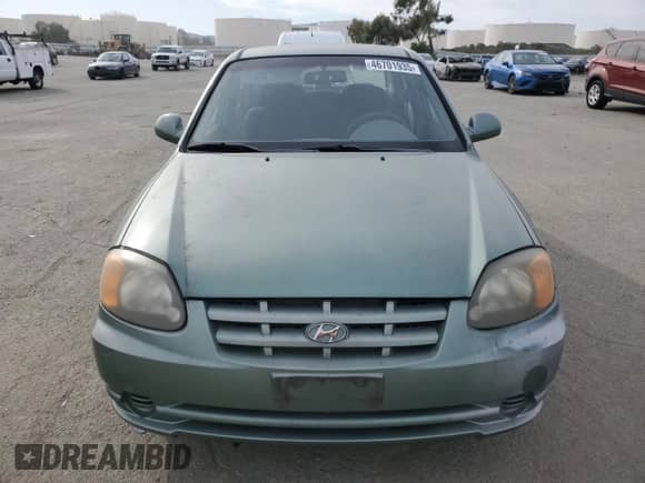 2004 Hyundai Accent GL с VIN KMHCG45C14U540938, выставлен на аукционе Copart как лот 46701935 с пробегом 71 891 миль миль и Списание • Salvage title. История ставок и продаж доступна на DreamBid. Изображение 5.