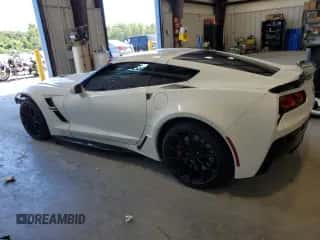 2019 Chevrolet Corvette Grand Sport 1LT z VIN 1G1YW2D77K5112233, wystawiony jako Copart lot #62340224 z przebiegiem 56 653 mil mil oraz Szkoda całkowita • Salvage title. Historia ofert i sprzedaży dostępna na DreamBid. Obrazek 2.