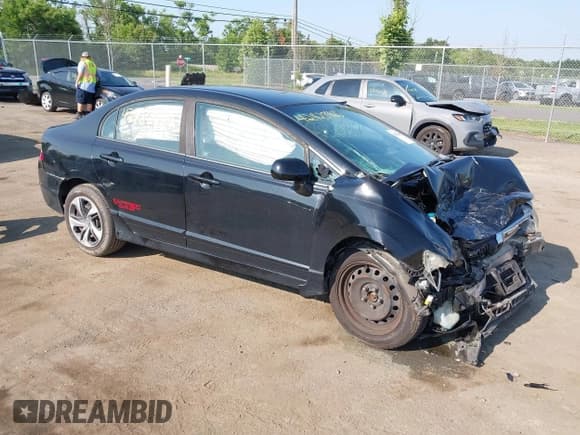 ✅ 2009 Honda Civic LX • VIN: 19XFA16569E042564 • Lot: 42423465. Listed on IAAI with 177,289 mi. Free auction sales archive from the USA and detailed vehicle history report at DreamBid. Image 1.