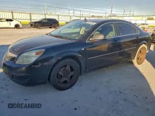 ✅ 2008 Saturn Aura XE • VIN: 1G8ZS57N08F141847 • Lot: 94343825. Listed on Copart with Not provided. Free auction sales archive from the USA and detailed vehicle history report at DreamBid. Image 1.