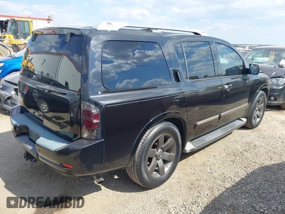✅ 2011 Nissan Armada SV • VIN: 5N1BA0NDXBN620101 • Lot: 43364672. Listed on IAAI with 135,877 mi. Free auction sales archive from the USA and detailed vehicle history report at DreamBid. Image 4.