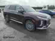2023 Hyundai Palisade Calligraphy с VIN KM8R74GE3PU640522, выставлен на аукционе Copart как лот 72993674 с пробегом 14 475 миль миль и Списание • Salvage title. История ставок и продаж доступна на DreamBid. Изображение 4.