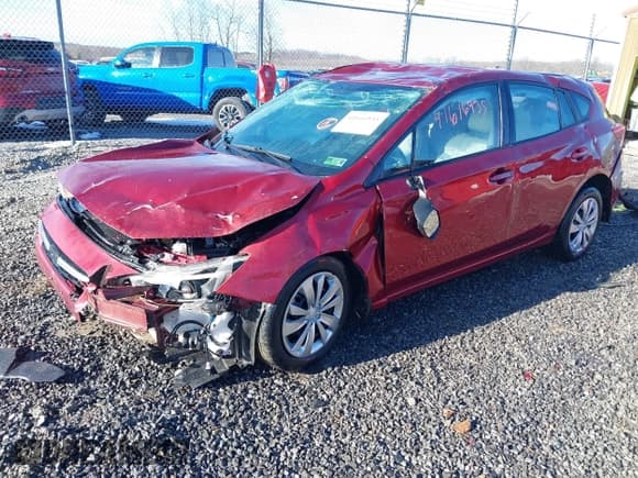 ✅ 2021 Subaru Impreza • VIN: 4S3GTAB69M3714484 • Lot: 41616935. Listed on IAAI with 40,875 mi. Free auction sales archive from the USA and detailed vehicle history report at DreamBid. Image 2.