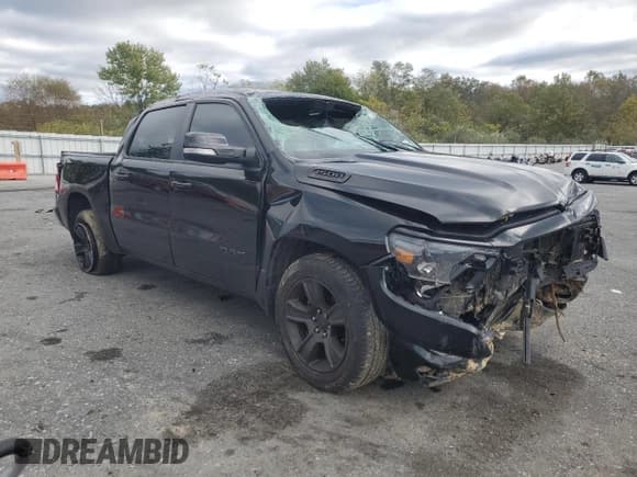 ✅ 2020 Ram 1500 Big Horn • VIN: 1C6SRFFT7LN288665 • Lot: 86126495. Listed on Copart with 143,525 mi. Free auction sales archive from the USA and detailed vehicle history report at DreamBid. Image 4.