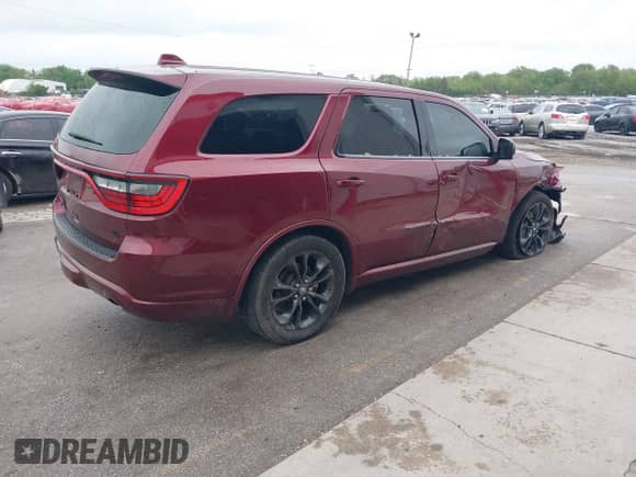 2021 Dodge Durango R/T with VIN 1C4SDJCT1MC837272, listed as a IAAI auction lot 42331774 with 33,038 mi miles and . Bid and sale history available at DreamBid. Image 4.