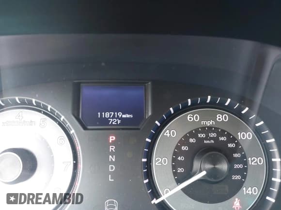 ✅ 2012 Honda Odyssey Touring • VIN: 5FNRL5H91CB004546 • Lot: 42175002. Listed on IAAI with 118,719 mi. Free auction sales archive from the USA and detailed vehicle history report at DreamBid. Image 15.