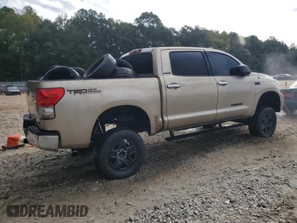 ✅ 2008 Toyota Tundra Limited • VIN: 5TBDV58198S520034 • Lot: 85902275. Listed on Copart with Not provided. Free auction sales archive from the USA and detailed vehicle history report at DreamBid. Image 3.