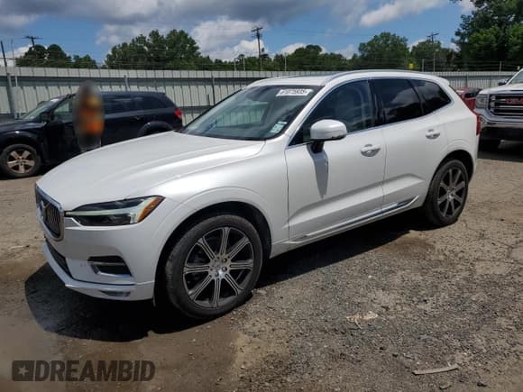 ✅ 2021 Volvo XC60 Inscription • VIN: YV4102DL0M1814571 • Лот: 61075935. Опубликован ранее на Copart с пробегом 60 022 миль. Бесплатный доступ к архиву аукционных продаж из США и подробный отчёт об истории автомобиля на DreamBid. Изображение 1.