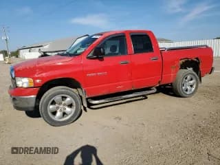 ✅ 2005 Dodge 1500 SLT • VIN: 1D7HU18D35S201817 • Лот: 71155324. Опубликован ранее на Copart с пробегом 142 050 миль. Бесплатный доступ к архиву аукционных продаж из США и подробный отчёт об истории автомобиля на DreamBid. Изображение 1.