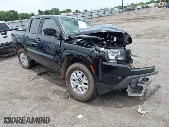 ✅ 2022 Nissan Frontier SV • VIN: 1N6ED1EKXNN670821 • Lot: 42528416. Listed on IAAI with 60,341 mi. Free auction sales archive from the USA and detailed vehicle history report at DreamBid. Image 1.
