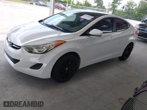 ✅ 2012 Hyundai Elantra Limited • VIN: KMHDH4AEXCU396474 • Lot: 42476685. Listed on IAAI with 156,788 mi. Free auction sales archive from the USA and detailed vehicle history report at DreamBid. Image 2.