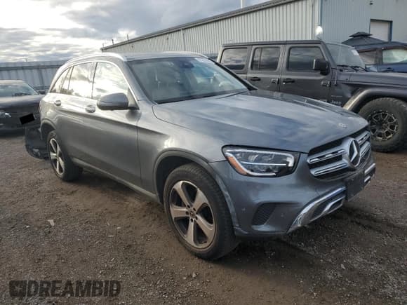 ✅ 2022 Mercedes-Benz GLC 300 • VIN: W1N0G8EB2NV329077 • Lot: 91220825. Listed on Copart with 54,704 mi. Free auction sales archive from the USA and detailed vehicle history report at DreamBid. Image 4.