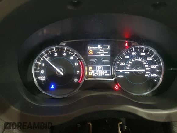 ✅ 2017 Subaru Forester Touring • VIN: JF2SJAWC0HH485803 • Lot: 55204015. Listed on Copart with 107,337 mi. Free auction sales archive from the USA and detailed vehicle history report at DreamBid. Image 9.