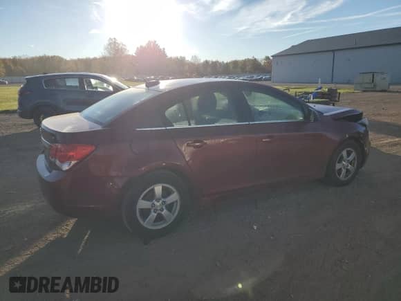 2016 Chevrolet Cruze LT z VIN 1G1PE5SB7G7150287, wystawiony jako Copart lot #82481605 z przebiegiem 155 201 mil mil oraz Szkoda całkowita • Salvage title. Historia ofert i sprzedaży dostępna na DreamBid. Obrazek 3.