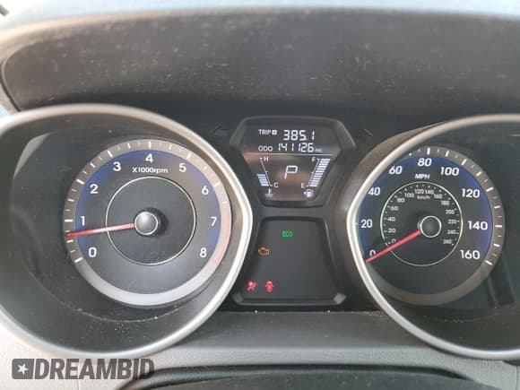 ✅ 2013 Hyundai Elantra GLS • VIN: KMHDH4AEXDU792700 • Lot: 80726745. Listed on Copart with 141,126 mi. Free auction sales archive from the USA and detailed vehicle history report at DreamBid. Image 9.