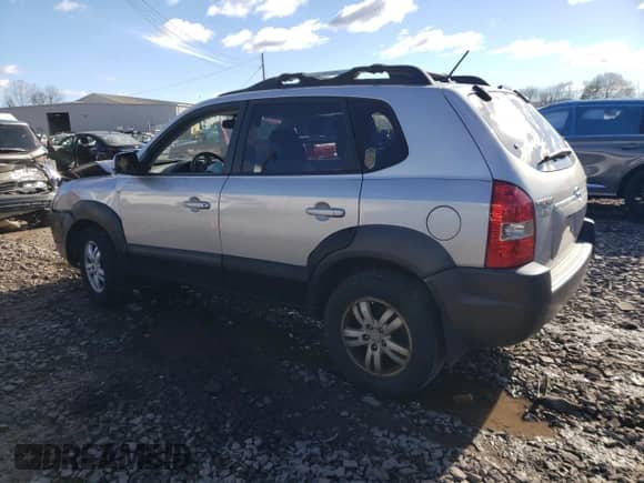 2006 Hyundai Tucson GLS with VIN KM8JN72D06U298853, listed as a Copart auction lot 80314274 with Not provided miles and Salvage title. Bid and sale history available at DreamBid. Image 2.