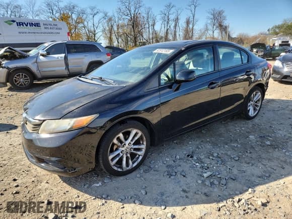 ✅ 2012 Honda Civic EX-L • VIN: 19XFB2F97CE371500 • Lot: 92512165. Wystawiony na Copart z przebiegiem 125 112 mil. Bezpłatny archiwum sprzedaży aukcyjnych z USA i szczegółowy raport historii pojazdu na DreamBid. Zdjęcie 1.