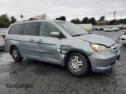 ✅ 2006 Honda Odyssey EX-L • VIN: 5FNRL38696B126828 • Lot: 92945425. Listed on Copart with 205,839 mi. Free auction sales archive from the USA and detailed vehicle history report at DreamBid. Image 4.