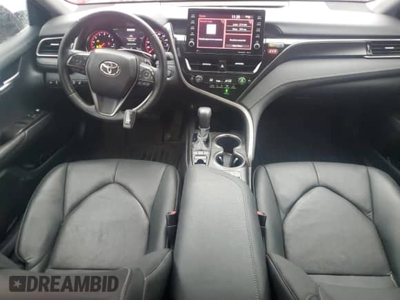 2021 Toyota Camry XSE with VIN 4T1K61BKXMU041662, listed as a Copart auction lot 81491914 with 64,807 mi miles and Salvage title. Bid and sale history available at DreamBid. Image 8.