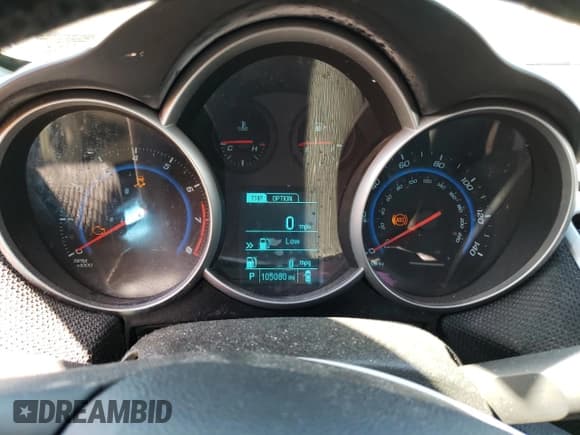 ✅ 2015 Chevrolet Cruze LT • VIN: 1G1PE5SB6F7277398 • Lot: 47113733. Listed on Copart with 105,080 mi. Free auction sales archive from the USA and detailed vehicle history report at DreamBid. Image 9.